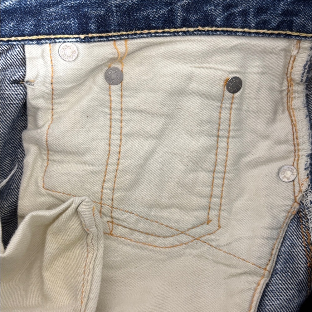 🌸RARE Vtg 501 Selvedge capital E Levis Shorts🌸 - Picture 14 of 14